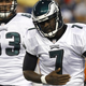 Illustration for article titled Why Isnt Michael Vick Wearing The Rib Protection Hes Paid To Endorse?
